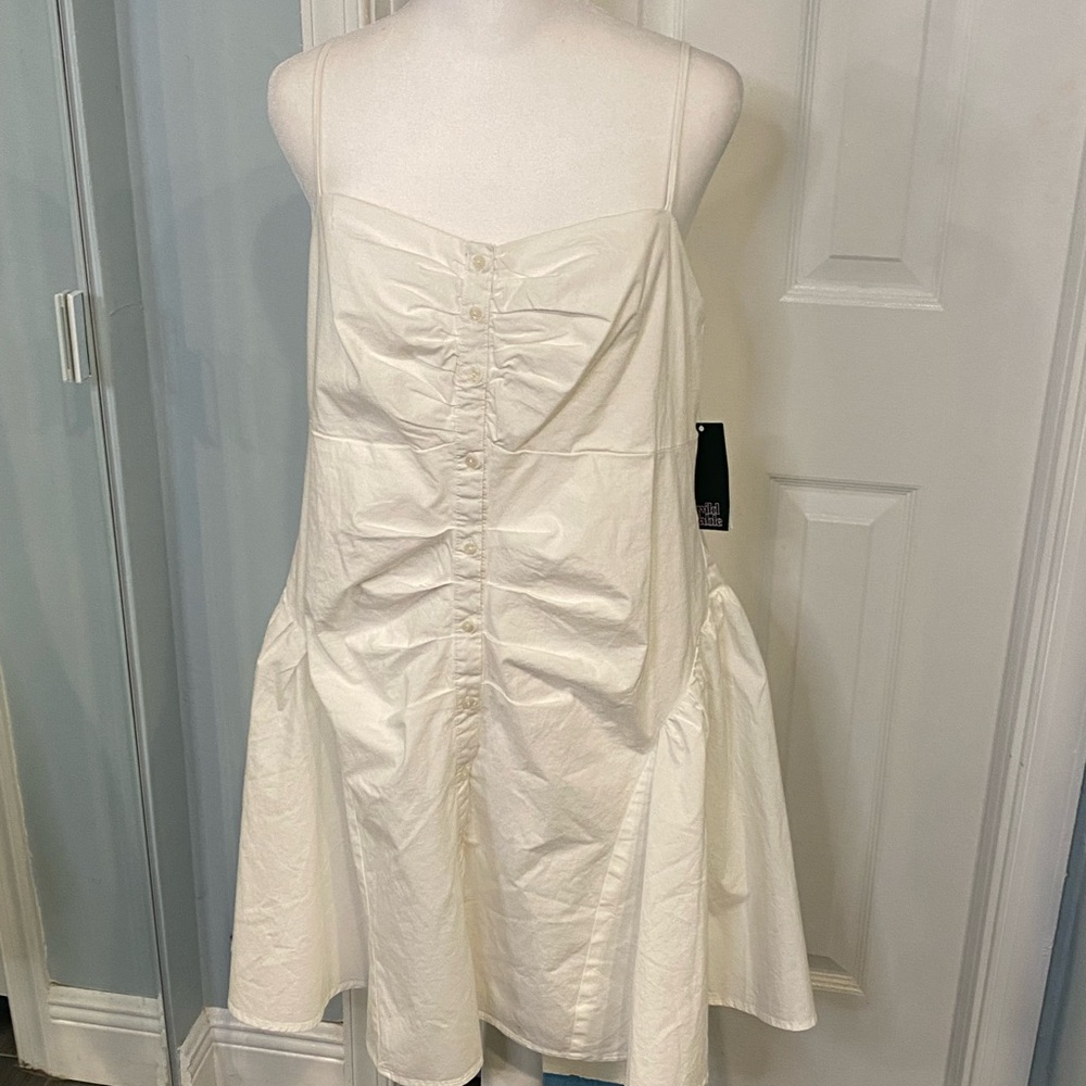 NWT Wild Fable White Dress Sz XL